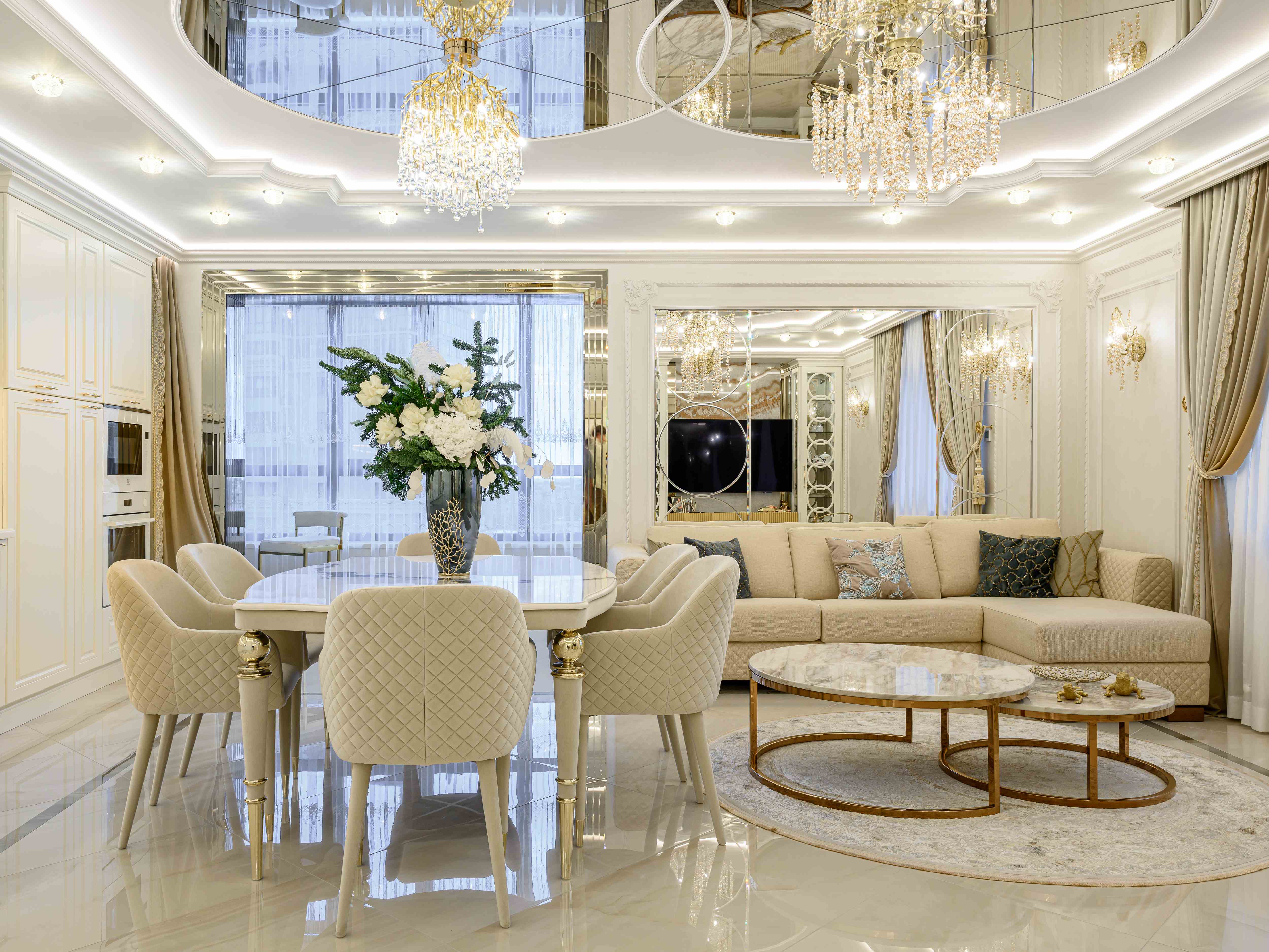 КВАРТИРА 120М2 В СТИЛЕ СОВРЕМЕННАЯ КЛАССИКА